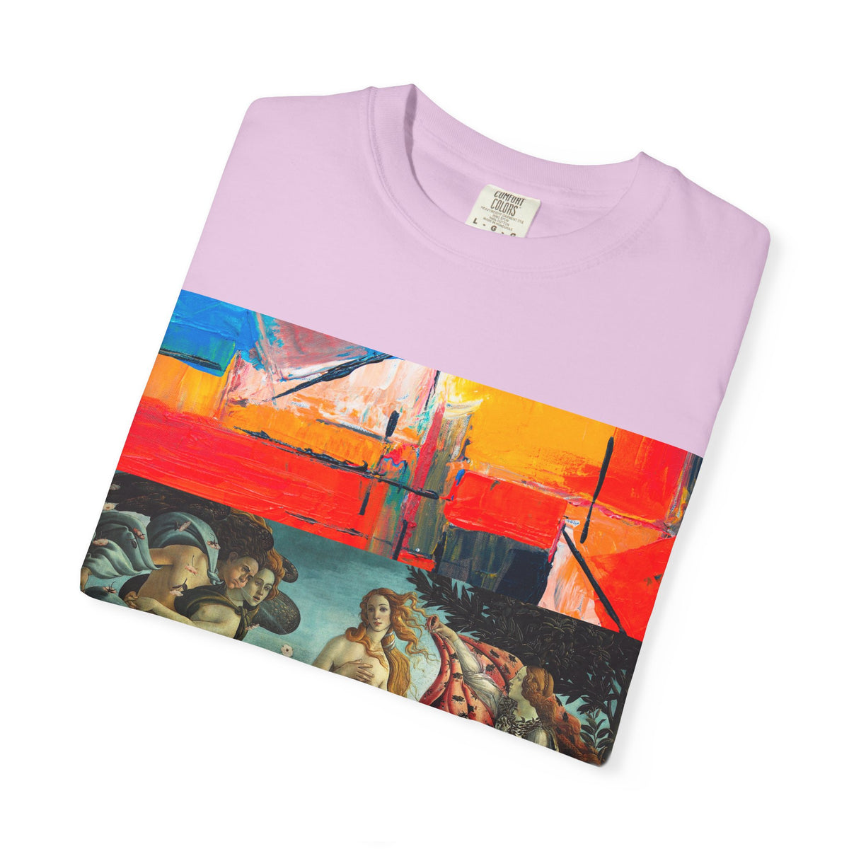 Renaissance Pop Art T-Shirt — Venus Reimagined Graphic Tee