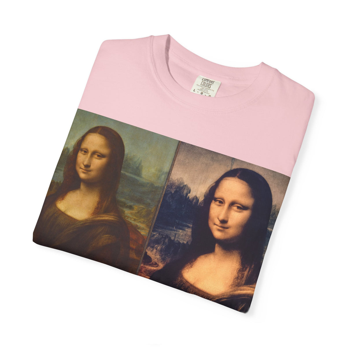 Mona Lisa Remix T-Shirt — Vintage Pop Art Collage