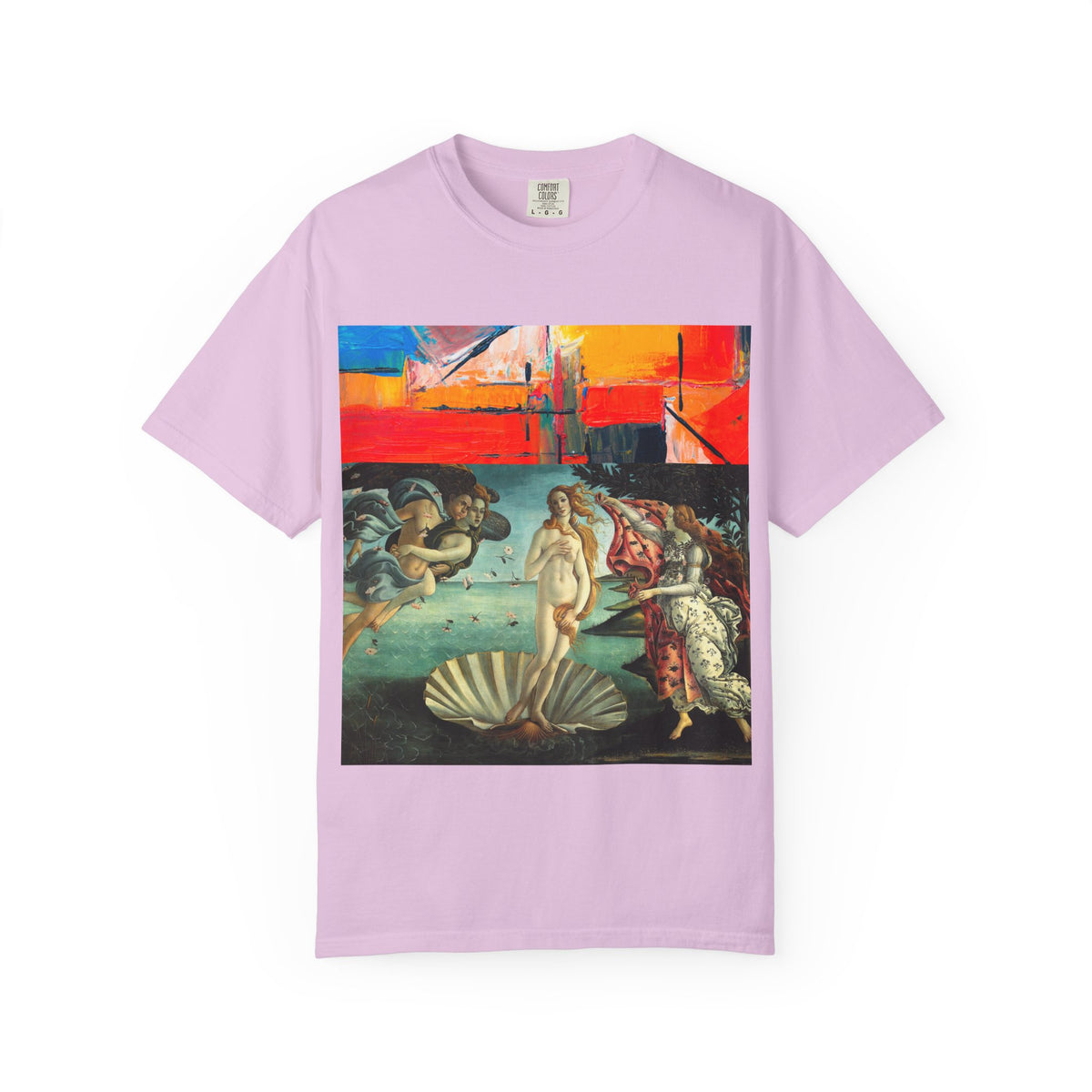Renaissance Pop Art T-Shirt — Venus Reimagined Graphic Tee