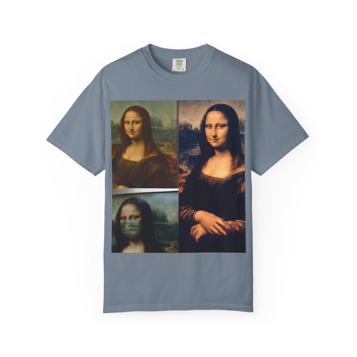 Mona Lisa Remix T-Shirt — Vintage Pop Art Collage