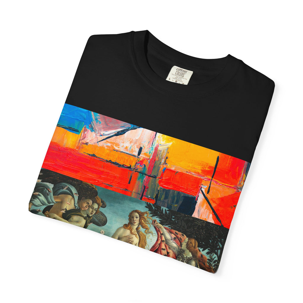 Renaissance Pop Art T-Shirt — Venus Reimagined Graphic Tee