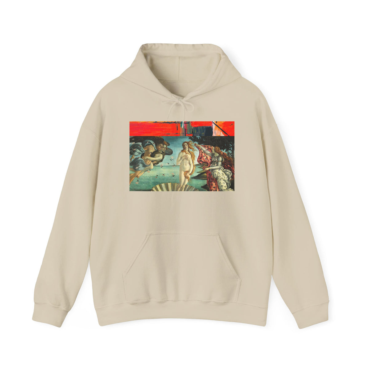 Renaissance Art Hoodie — The Birth of Venus Graphic Sweatshirt