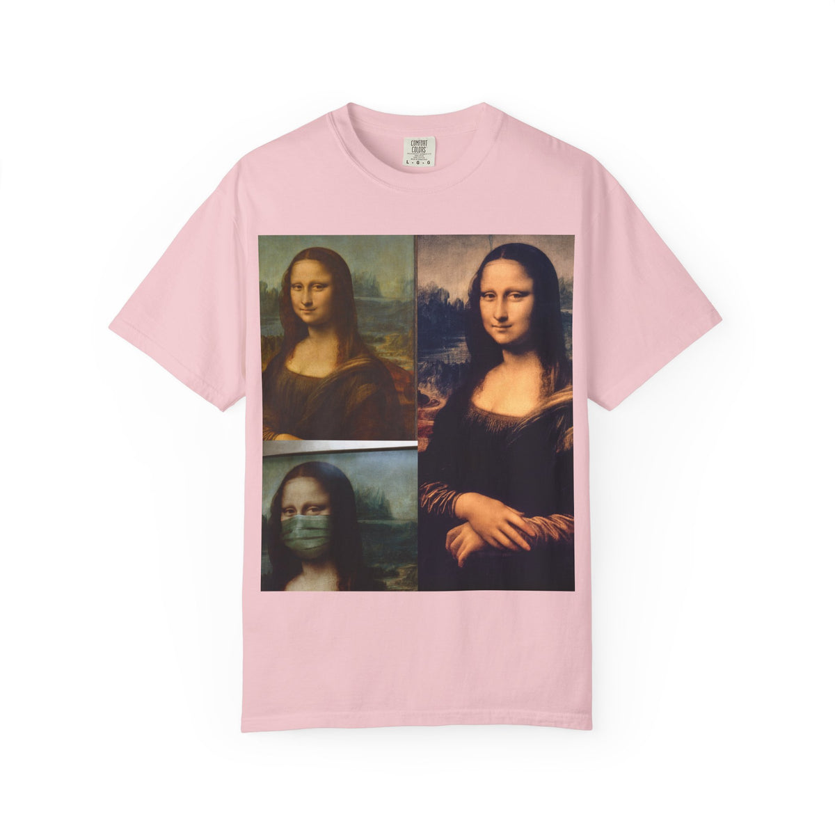 Mona Lisa Remix T-Shirt — Vintage Pop Art Collage