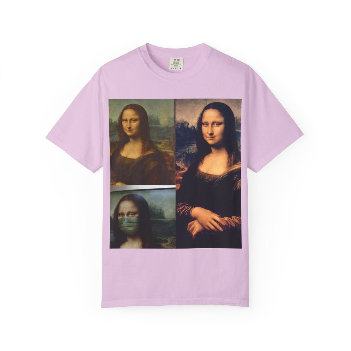 Mona Lisa Remix T-Shirt — Vintage Pop Art Collage