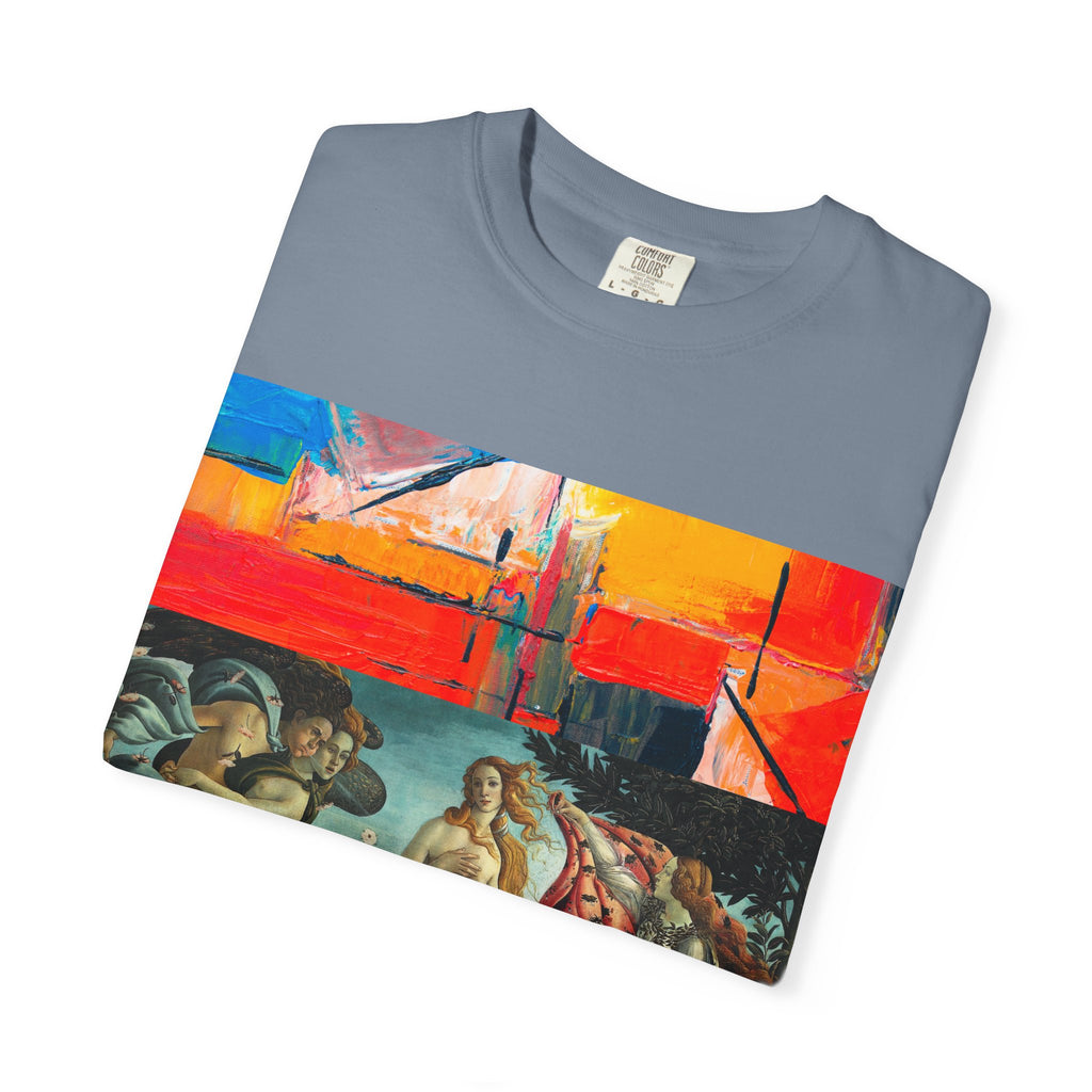 Renaissance Pop Art T-Shirt — Venus Reimagined Graphic Tee