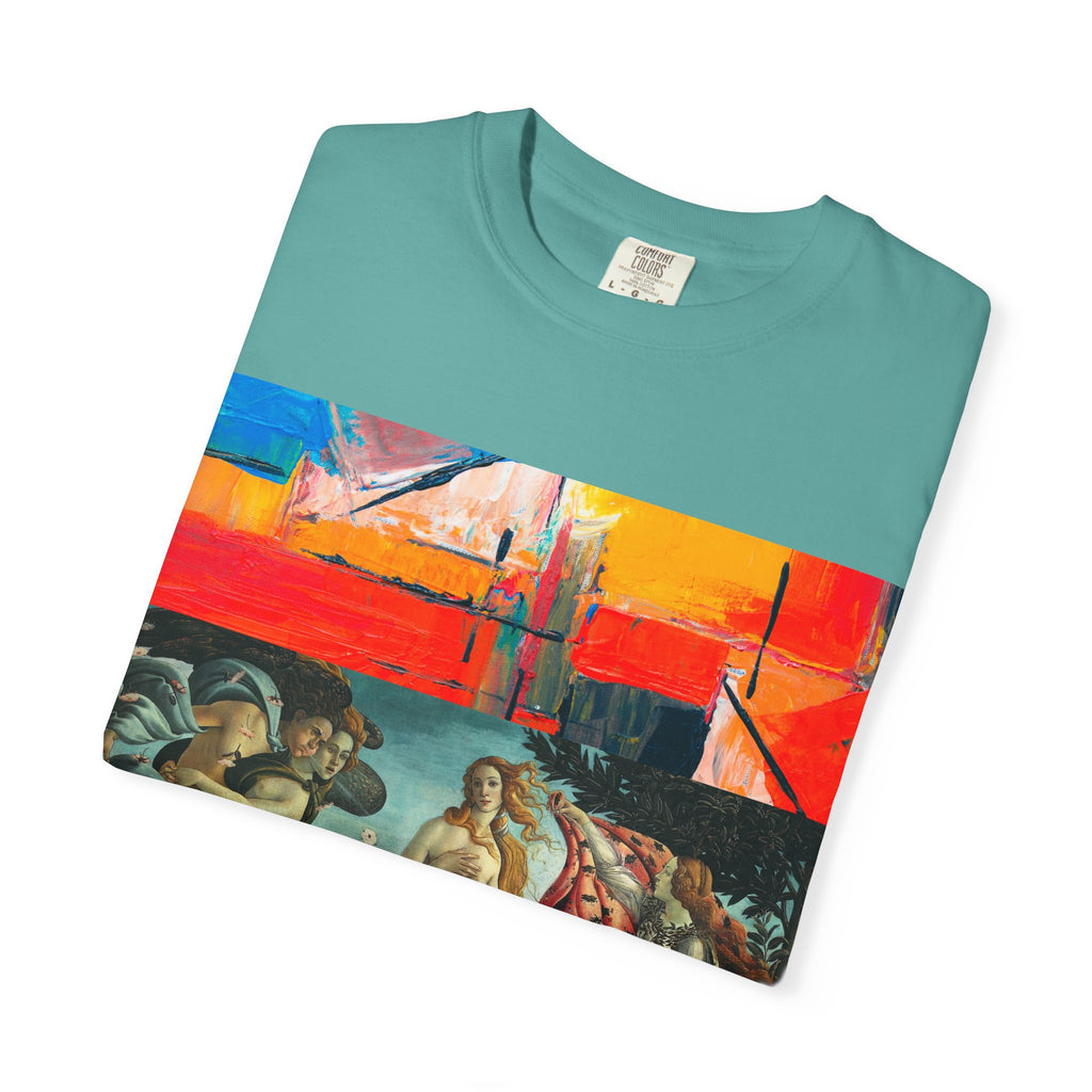 Renaissance Pop Art T-Shirt — Venus Reimagined Graphic Tee