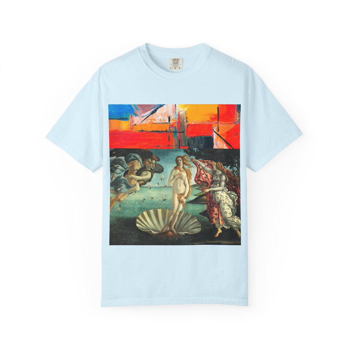 Renaissance Pop Art T-Shirt — Venus Reimagined Graphic Tee