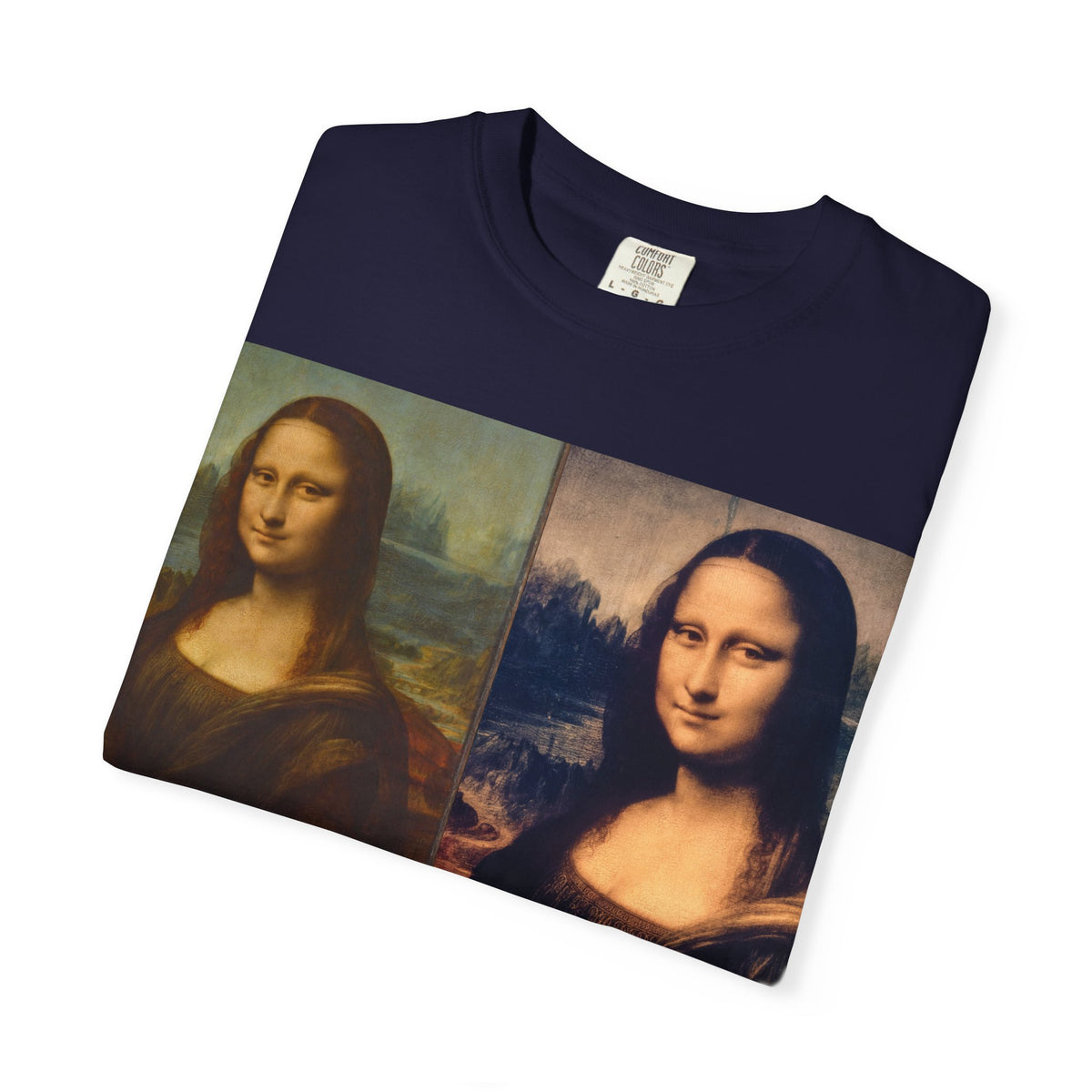 Mona Lisa Remix T-Shirt — Vintage Pop Art Collage