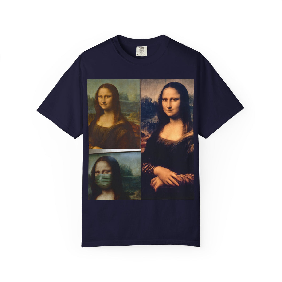Mona Lisa Remix T-Shirt — Vintage Pop Art Collage