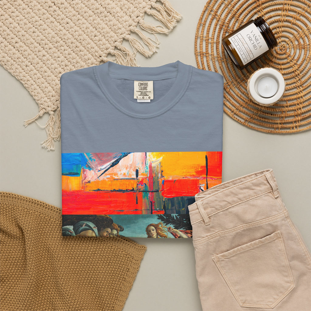 Renaissance Pop Art T-Shirt — Venus Reimagined Graphic Tee