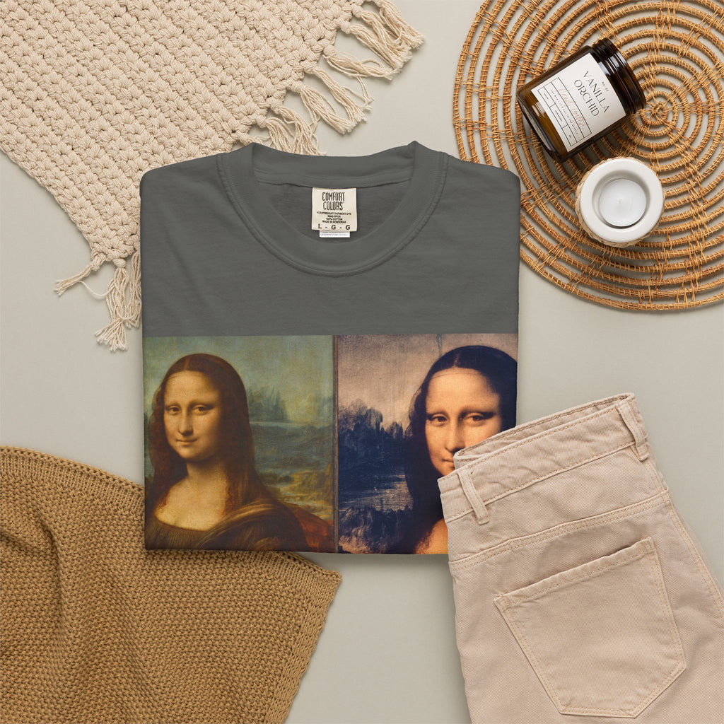 Mona Lisa Remix T-Shirt — Vintage Pop Art Collage