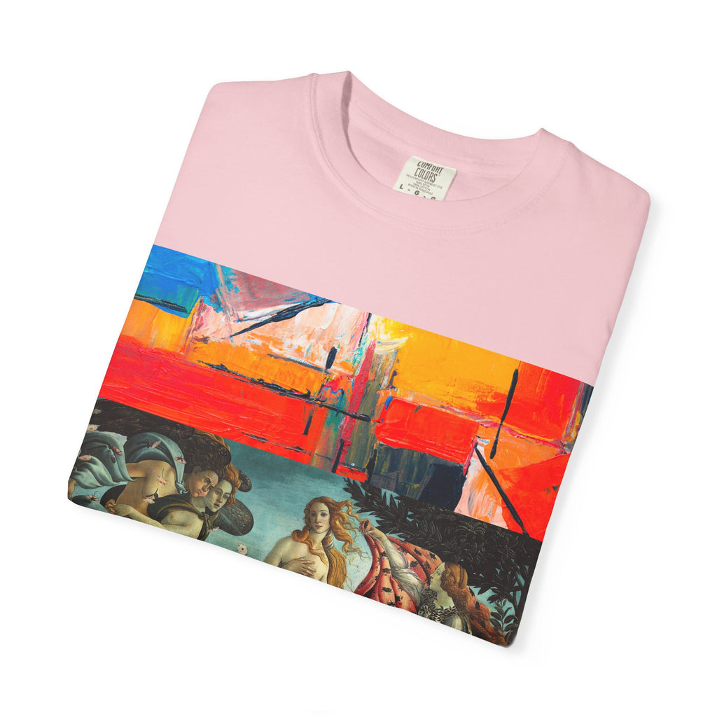 Renaissance Pop Art T-Shirt — Venus Reimagined Graphic Tee