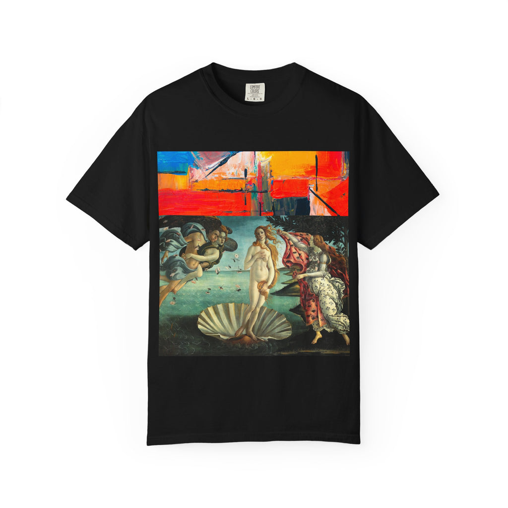Renaissance Pop Art T-Shirt — Venus Reimagined Graphic Tee