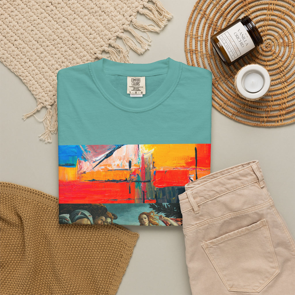 Renaissance Pop Art T-Shirt — Venus Reimagined Graphic Tee