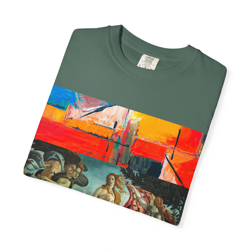 Renaissance Pop Art T-Shirt — Venus Reimagined Graphic Tee