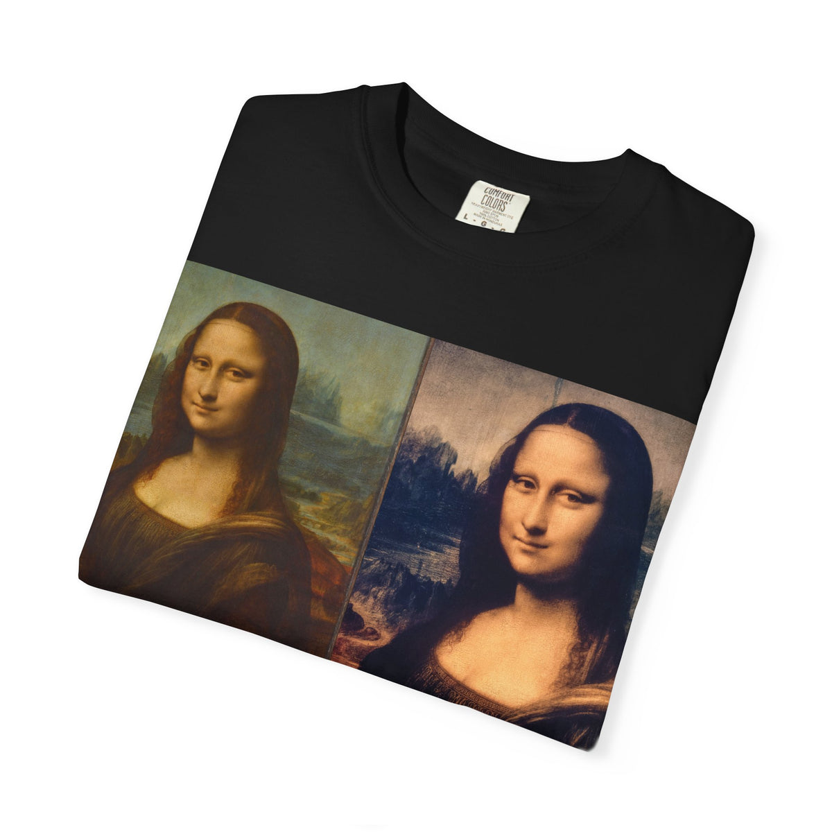 Mona Lisa Remix T-Shirt — Vintage Pop Art Collage