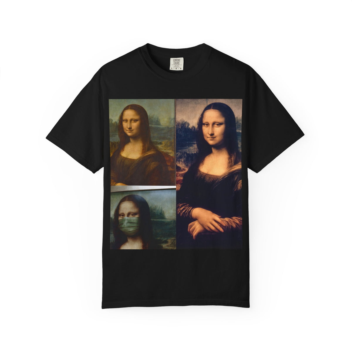 Mona Lisa Remix T-Shirt — Vintage Pop Art Collage