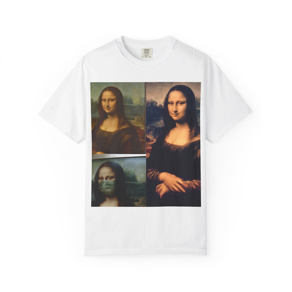 Mona Lisa Remix T-Shirt — Vintage Pop Art Collage