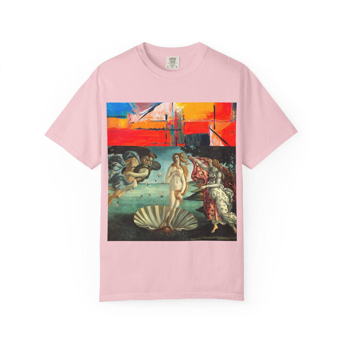 Renaissance Pop Art T-Shirt — Venus Reimagined Graphic Tee