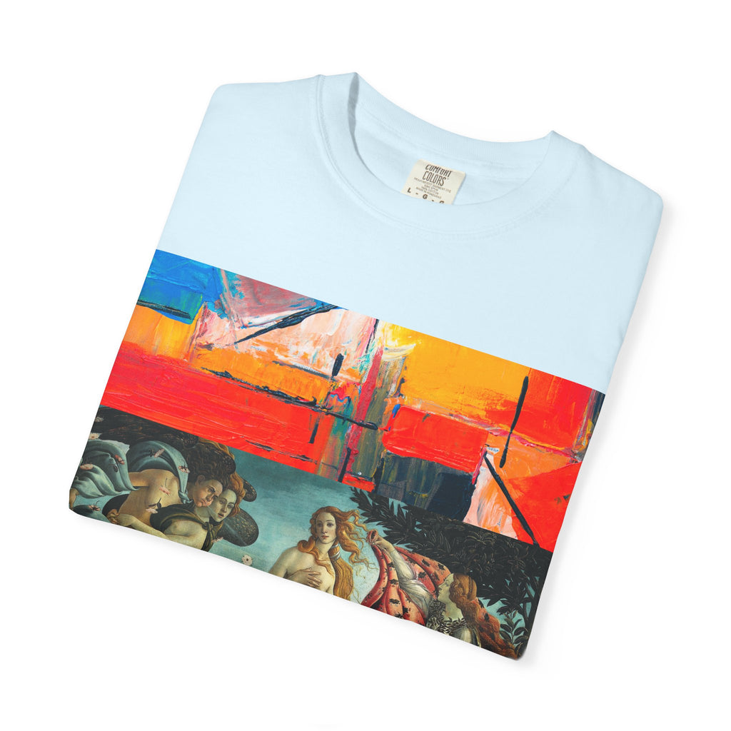 Renaissance Pop Art T-Shirt — Venus Reimagined Graphic Tee