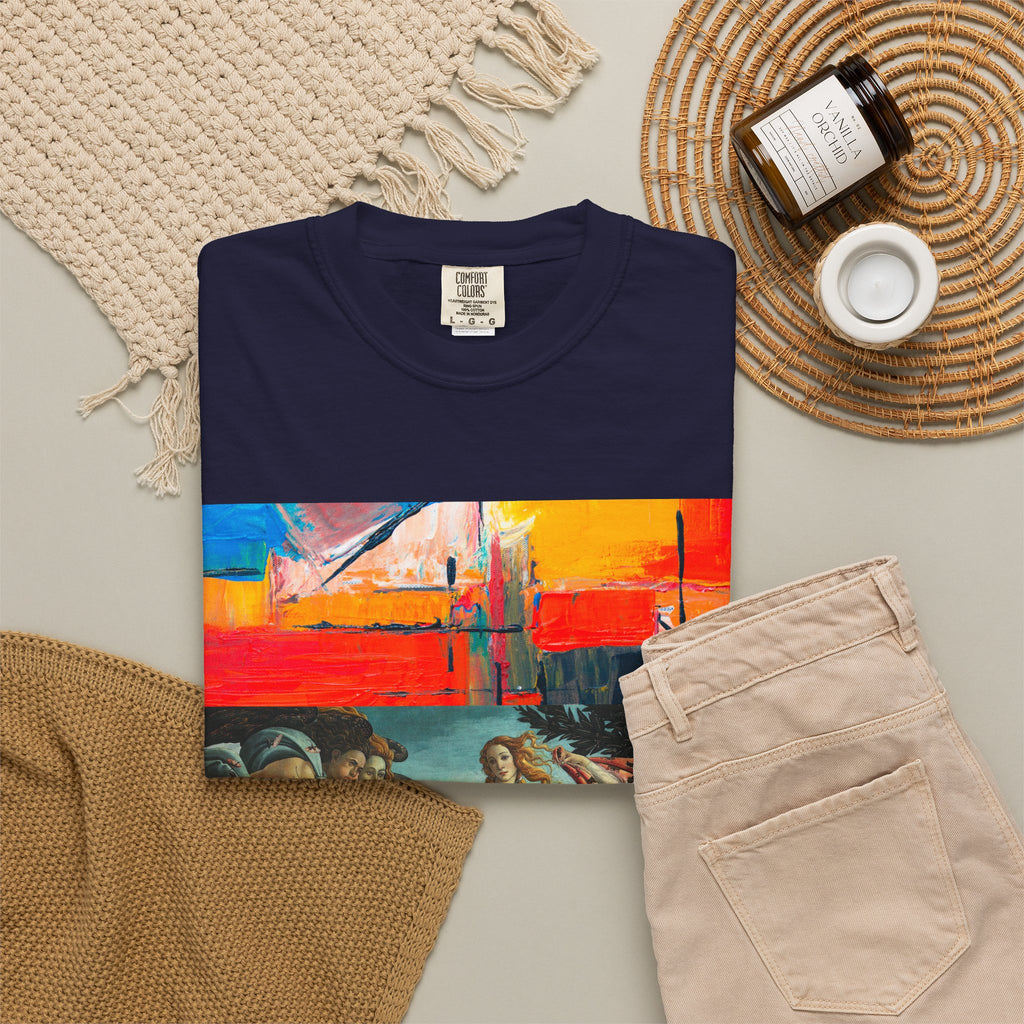 Renaissance Pop Art T-Shirt — Venus Reimagined Graphic Tee